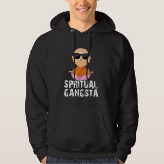 Cool Spiritueel Yoga Gangster Buddhism Yoga Instru Hoodie