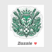 Cool Sports Liefhebbers Sticker (Vel)