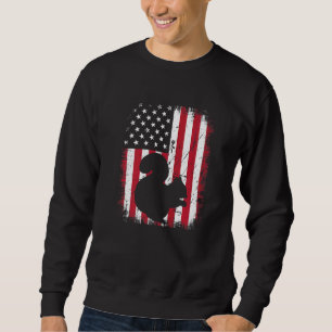 Cool Squirrel Animal Retro USA American Fl Trui