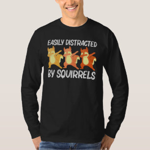 Cool Squirrel Art voor Mannen Chipmunk Prairie F T-shirt