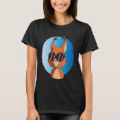 Cool Squirrel with Sunglasses T-shirt (Voorkant)