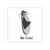 Cool Stampin Penguin Rubberstempel (Afrduk)