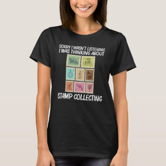 Cool Stempel Voor Mannen Vrouwen Postzegelverzamel T-shirt
