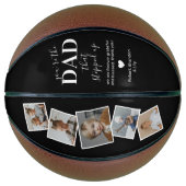Cool Stepdad Vaderdag Photo Basketball Basketbal (Voorkant)