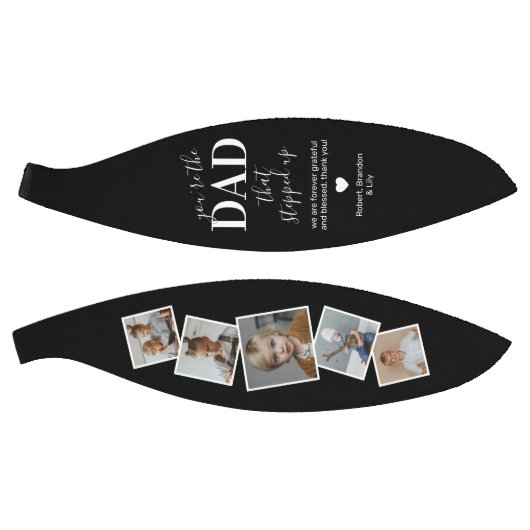 Cool Stepdad Vaderdag Photo Basketball Basketbal (Panelen)