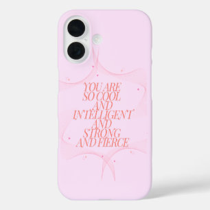 Cool, sterk, fel, meisje baas, Inspirerend iPhone 16 Hoesje