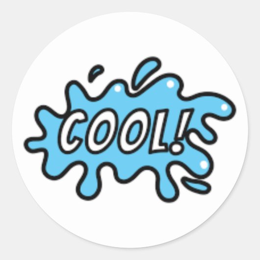 Cool Sticker (Voorkant)