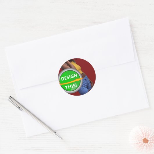 COOL ! Stickers - Classic Round - Feuille de 20 (Enveloppe)