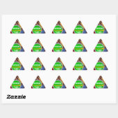 COOL ! Stickers - Stickers Triangle - Feuille de 2 (Feuille)