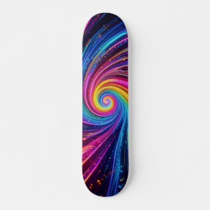 Cool Stijlvol Neon design Skateboard