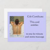 Cool Stone Cadeaubon (Voorkant / Achterkant)