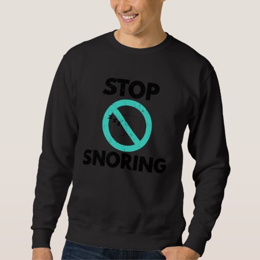 Cool Stop Snoring Anti Snoring Sleep Husbands Trui (Voorkant)