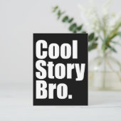 Cool Story Bro. Briefkaart (Staand voorkant)
