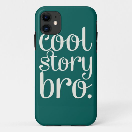 Cool Story Bro Green Case-Mate iPhone Case (Achterkant)