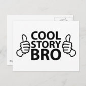 Cool Story Bro Internet Meme Briefkaart (Voorkant / Achterkant)