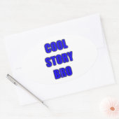 Cool Story Bro Ovale Sticker (Envelop)