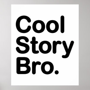 Cool Story Bro Poster