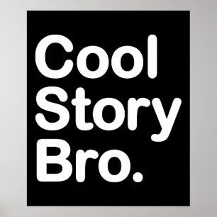 Cool Story Bro Poster