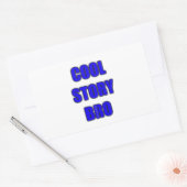 Cool Story Bro Rechthoekige Sticker (Envelop)