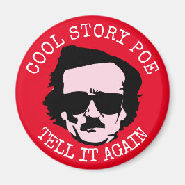 Cool Story Poe. Magneet