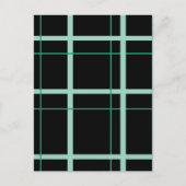 Cool Striped Pattern Briefkaart (Voorkant)