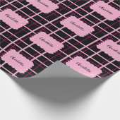 Cool Striped Pattern Cadeaupapier (Hoek)