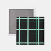 Cool Striped Pattern Magneet (Voorkant / Achterkant)