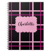 Cool Striped Pattern Notitieboek (Voorkant)