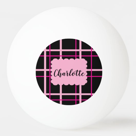 Cool Striped Pattern Pingpongballen (Voorkant)