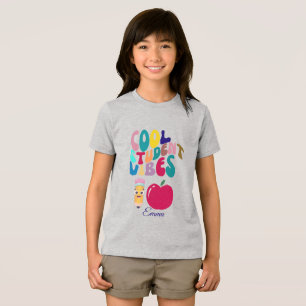 COOL STUDENT VIBES RETOUR À L'ÉCOLE ENFANTS TSHIRT