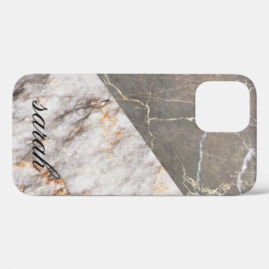 Cool Stylish Marble Case-Mate iPhone Case (Achterkant (horizontaal))