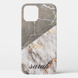 Cool Stylish Marble iPhone 12 Hoesje