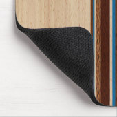 Cool Stylish Modern Hip Trendy Wood Grain Pattern Muismat (Hoek)