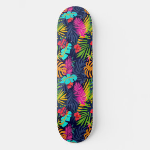 Cool Summer Beach Palm Ontworpen Skateboard