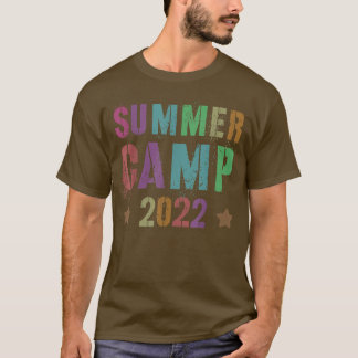 Cool SUMMER CAMP 2022 for Friends & Mates to Sign T-shirt