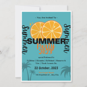 Cool Summer Celebration Kaart