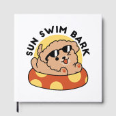 Cool Summer Dog Floating - Schattigee Puppy Pool P Gastenboek (Voorkant)