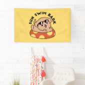 Cool Summer Dog Floating - Schattigee Puppy Pool P Spandoek (Insitu)