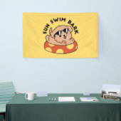 Cool Summer Dog Floating - Schattigee Puppy Pool P Spandoek (Beurs)
