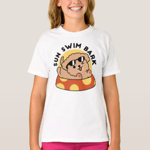 Cool Summer Dog Floating - Schattigee Puppy Pool P T-shirt