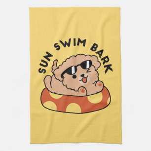 Cool Summer Dog Floating - Schattigee Puppy Pool P Theedoek