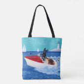 Cool Summer Labradors Tas schilderen (Achterkant)