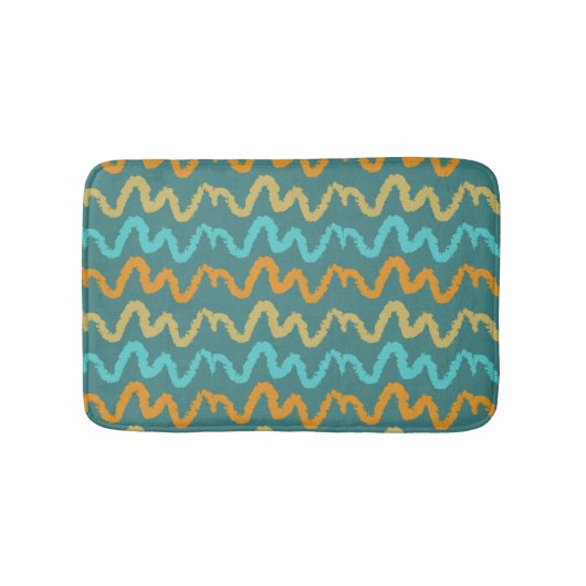 Cool Summer Pattern Badmat (Voorkant)