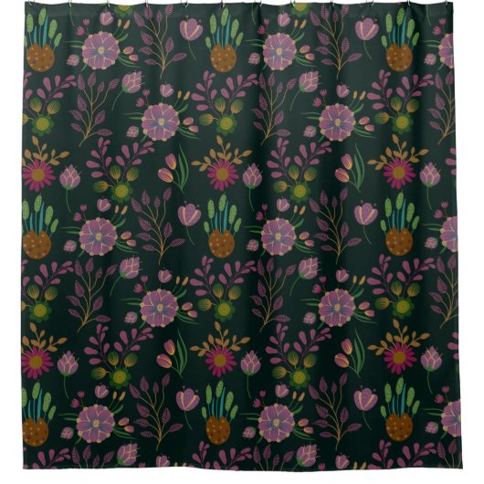 Cool Summer Pattern Douchegordijn (Voorkant)