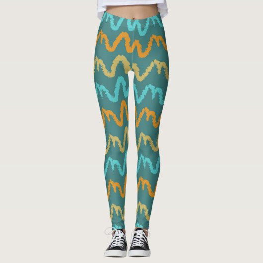 Cool Summer Pattern Leggings (Voorkant)