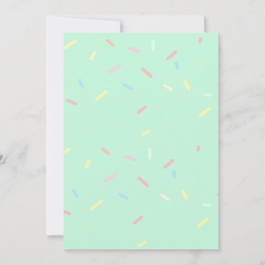 Cool Summer Popsicle Anniversaire Invitation (Dos)