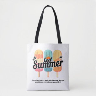 Cool Summer Rainbow Popsicle Sac fourre-tout