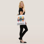 Cool Summer Rainbow Popsicle Sac fourre-tout (Sur le modèle)