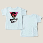 Cool Summer Vibes T-shirt (Ontwerp Voorkant & Achterkant)