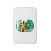 Cool Summer - Zee Turtle Vibes Badmat (Voorkant Verticaal)